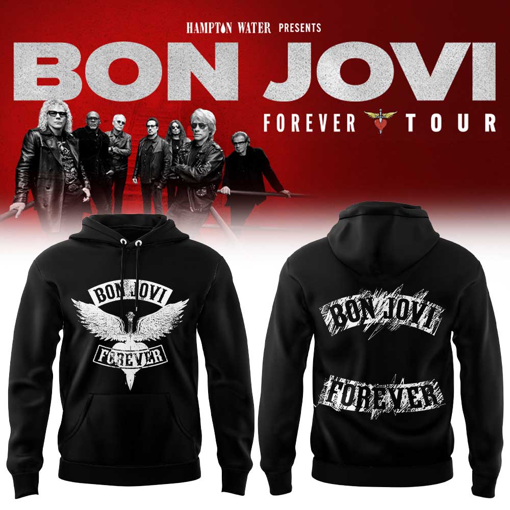 Bon Jovi Forever Tour 2026 Limited Edition Hoodie Unisex