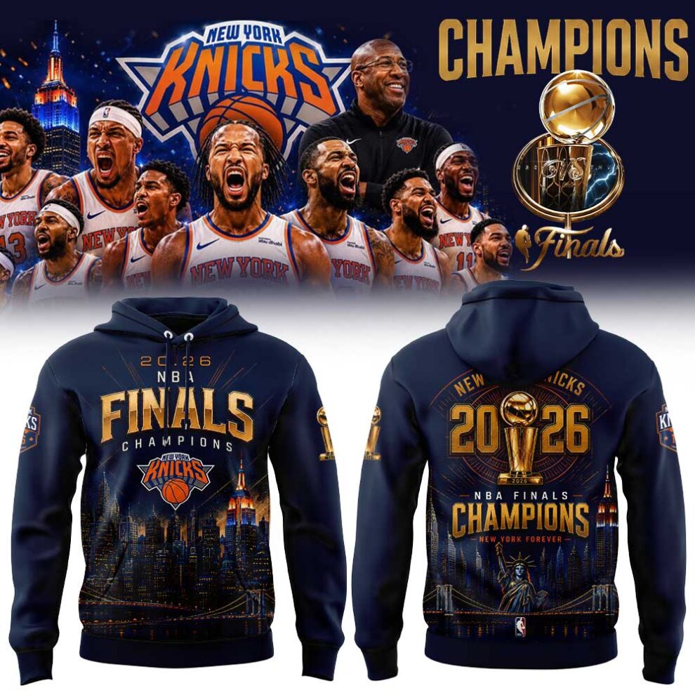 New York Knicks Basketball NBA Rings Champions Hoodie | DT86