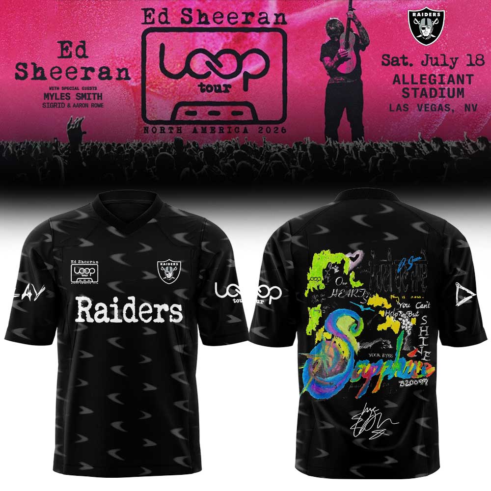 Tour 2026 in Allegiant Stadium Signature Limited Edition Football Jersey | RS61