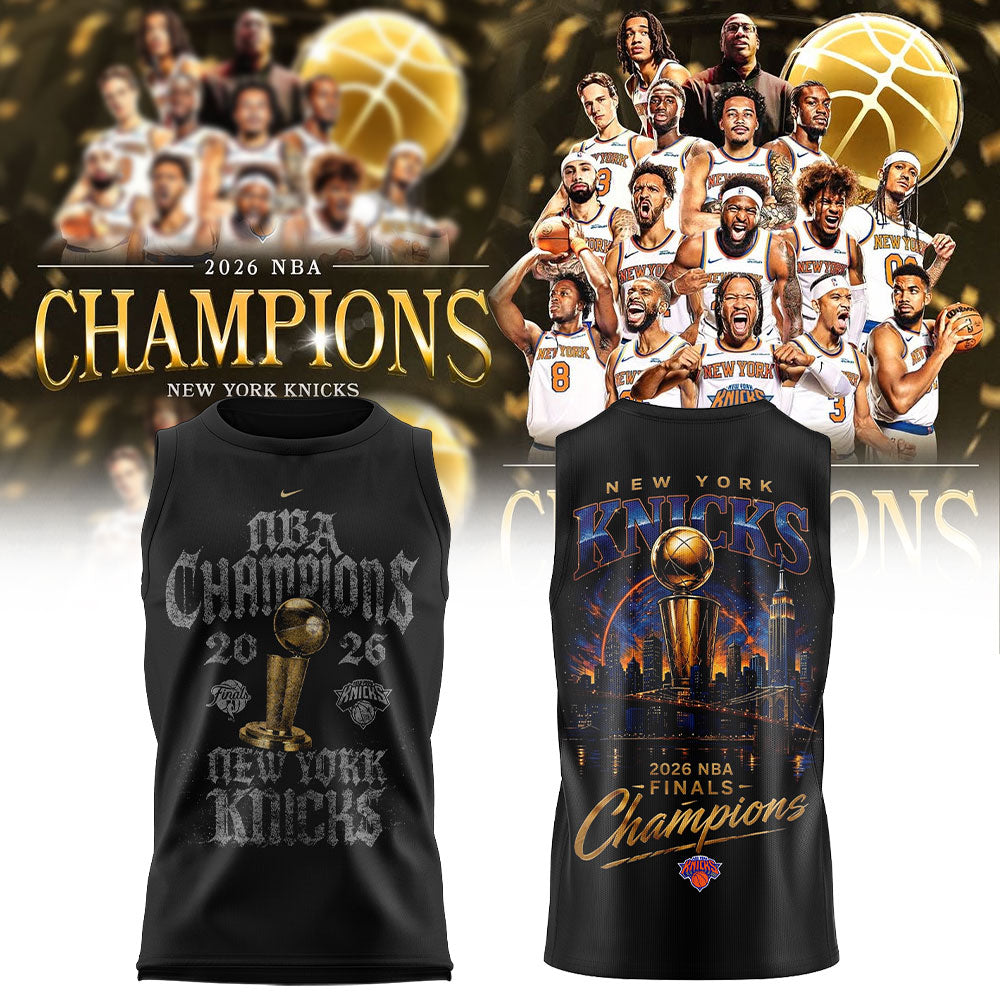 New York Knicks NBA Finals Champs Locker Room Basketball Jersey | PX34