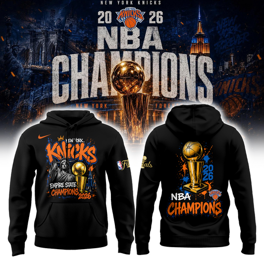 New York Knicks Basketball NBA Rings Champions Hoodie | DK39