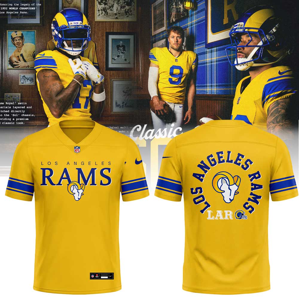 Los Angeles Rams “Classic Sol” 2026 Football Jersey