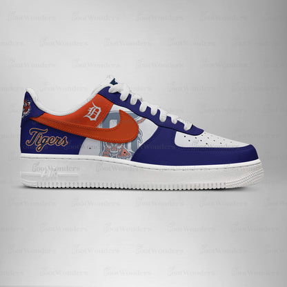 Detroit Tigers MLB AF1 Low Top Shoes | IK68