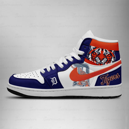 Detroit Tigers MLB AJ1 High Top Shoes | GM47