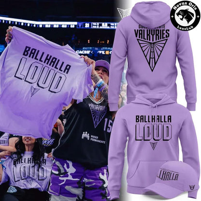 Golden State Valkyries Ballhalla Loud 2026 Purple Pullover Hoodie