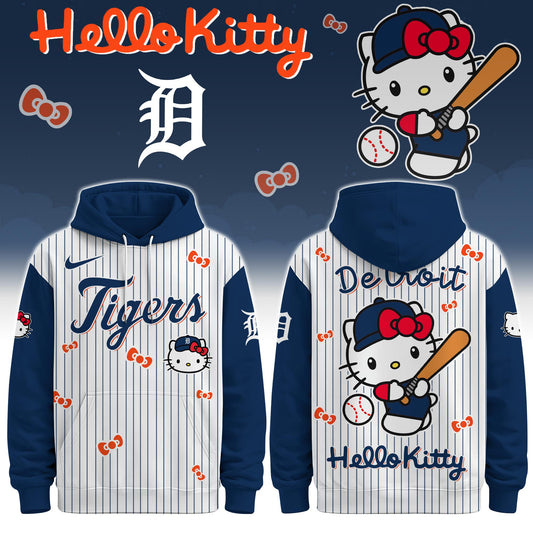 Detroit Tigers - Hello Kitty Limited Editions Hoodie | RV39