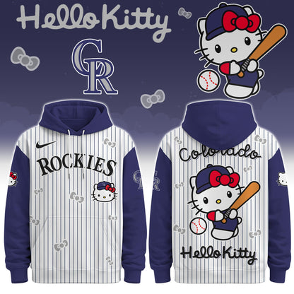 Colorado Rockies - Hello Kitty Limited Editions Hoodie | PT59