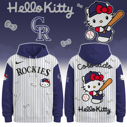Colorado Rockies - Hello Kitty Limited Editions Hoodie | PT59