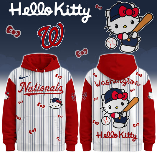 Washington Nationals - Hello Kitty Limited Editions Hoodie | DG24