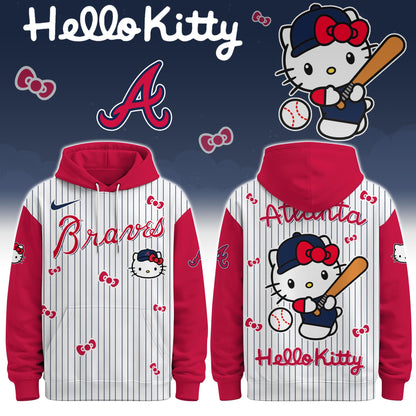 Atlanta Braves - Hello Kitty Limited Editions Hoodie | CU48