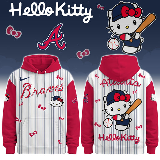 Atlanta Braves - Hello Kitty Limited Editions Hoodie | CU48