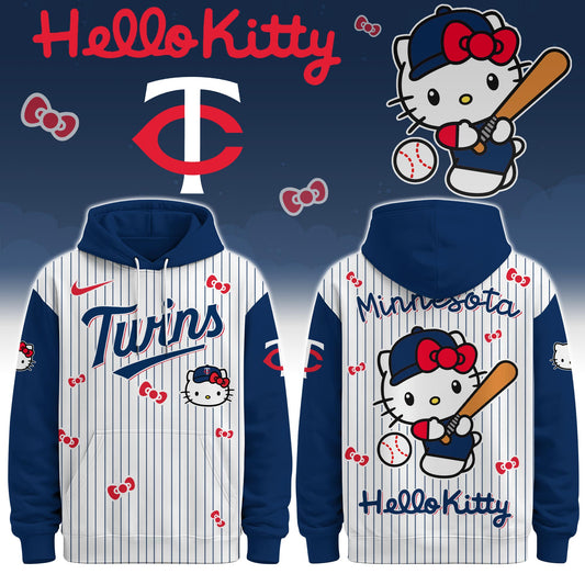 Minnesota Twins - Hello Kitty Limited Editions Hoodie | GO15