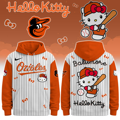 Baltimore Orioles - Hello Kitty Limited Editions Hoodie | PY73