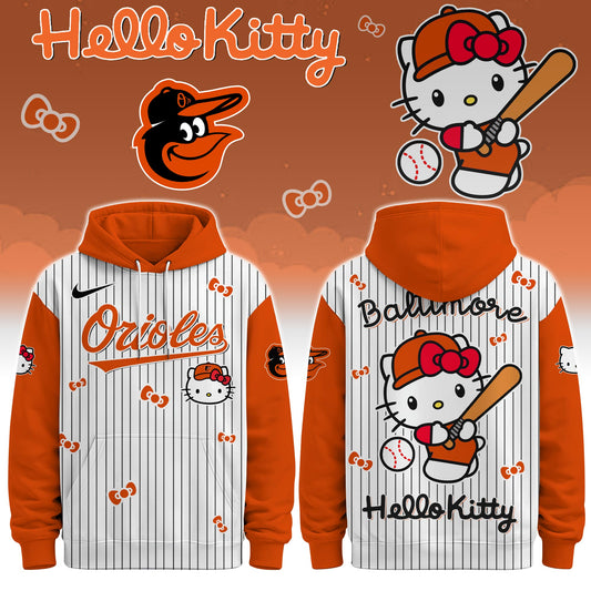 Baltimore Orioles - Hello Kitty Limited Editions Hoodie | PY73