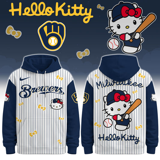 Milwaukee Brewers - Hello Kitty Limited Editions Hoodie | DU91
