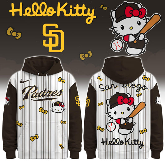 San Diego Padres - Hello Kitty Limited Editions Hoodie | UE75