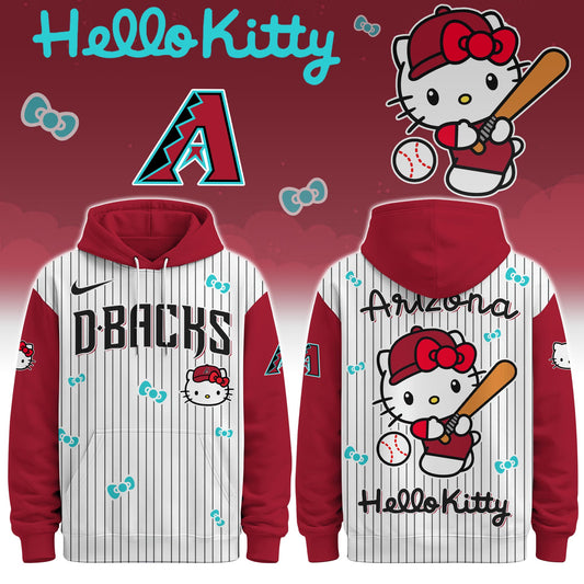 Arizona Diamondbacks Hello Kitty Limited Editions Hoodie | JD85