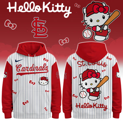 St. Louis Cardinals - Hello Kitty Limited Editions Hoodie | FO34