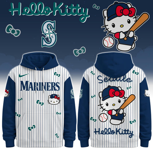 Seattle Mariners - Hello Kitty Limited Editions Hoodie | QR32