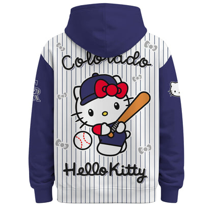 Colorado Rockies - Hello Kitty Limited Editions Hoodie | PT59