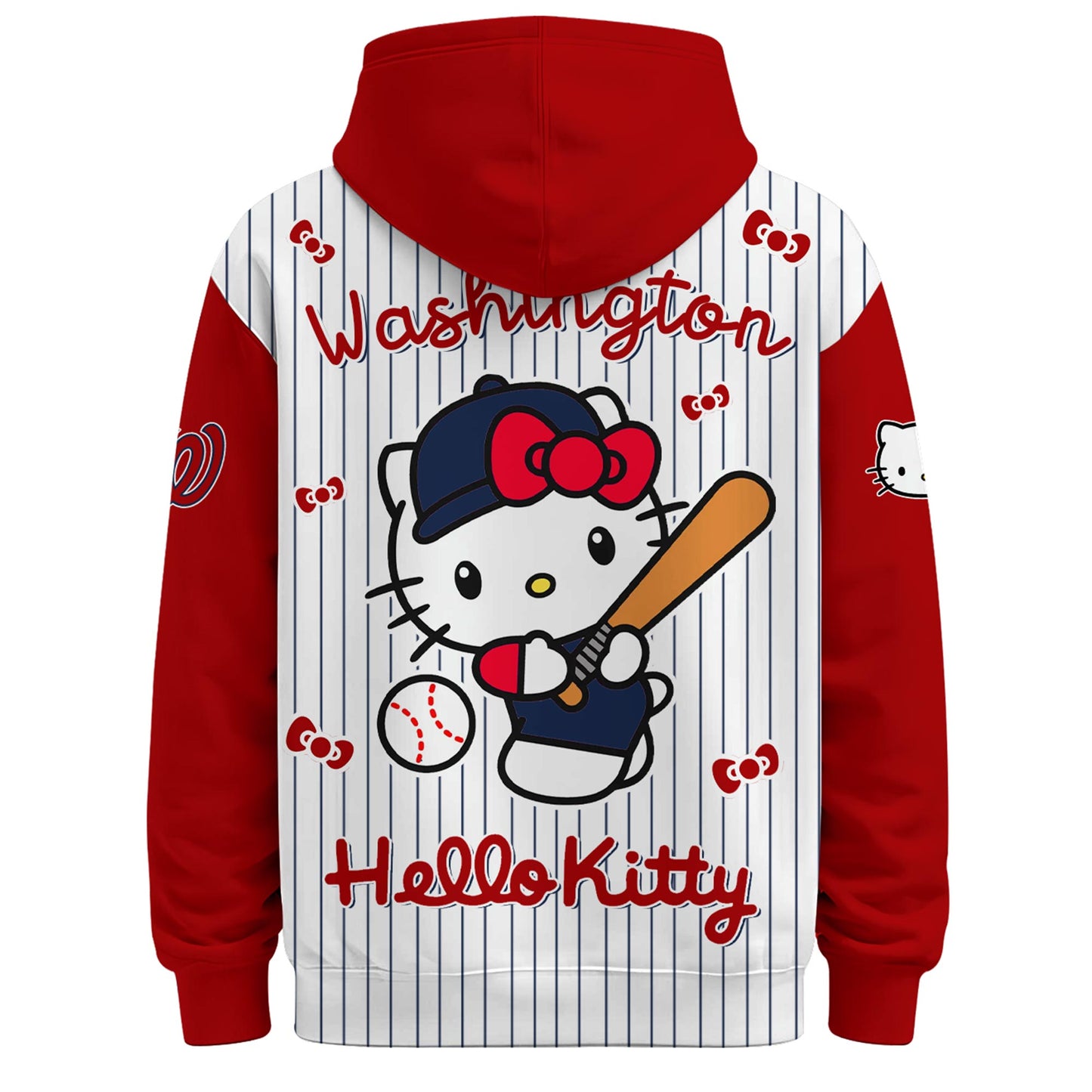 Washington Nationals - Hello Kitty Limited Editions Hoodie | DG24
