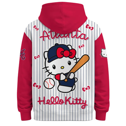 Atlanta Braves - Hello Kitty Limited Editions Hoodie | CU48