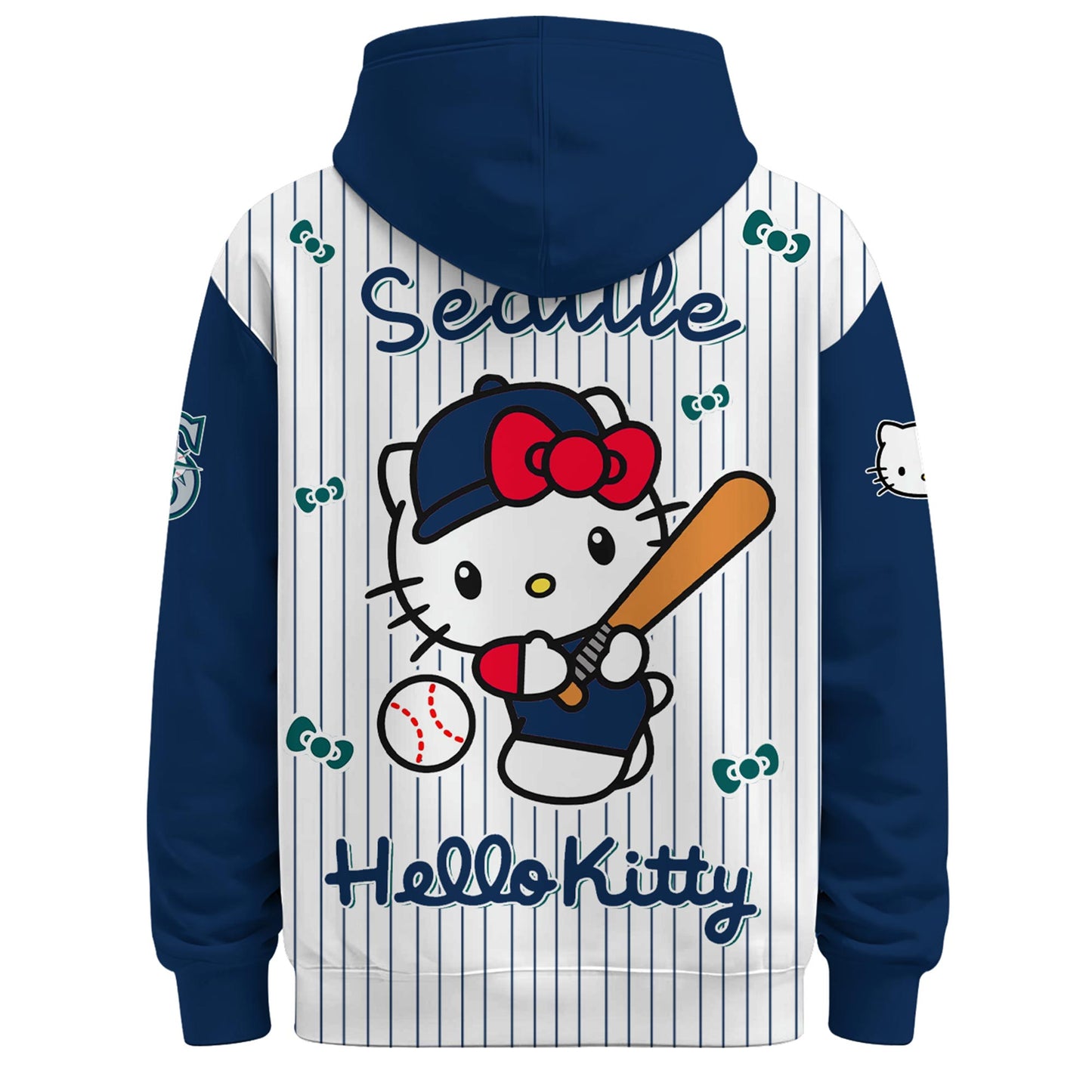 Seattle Mariners - Hello Kitty Limited Editions Hoodie | QR32