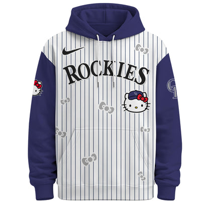 Colorado Rockies - Hello Kitty Limited Editions Hoodie | PT59