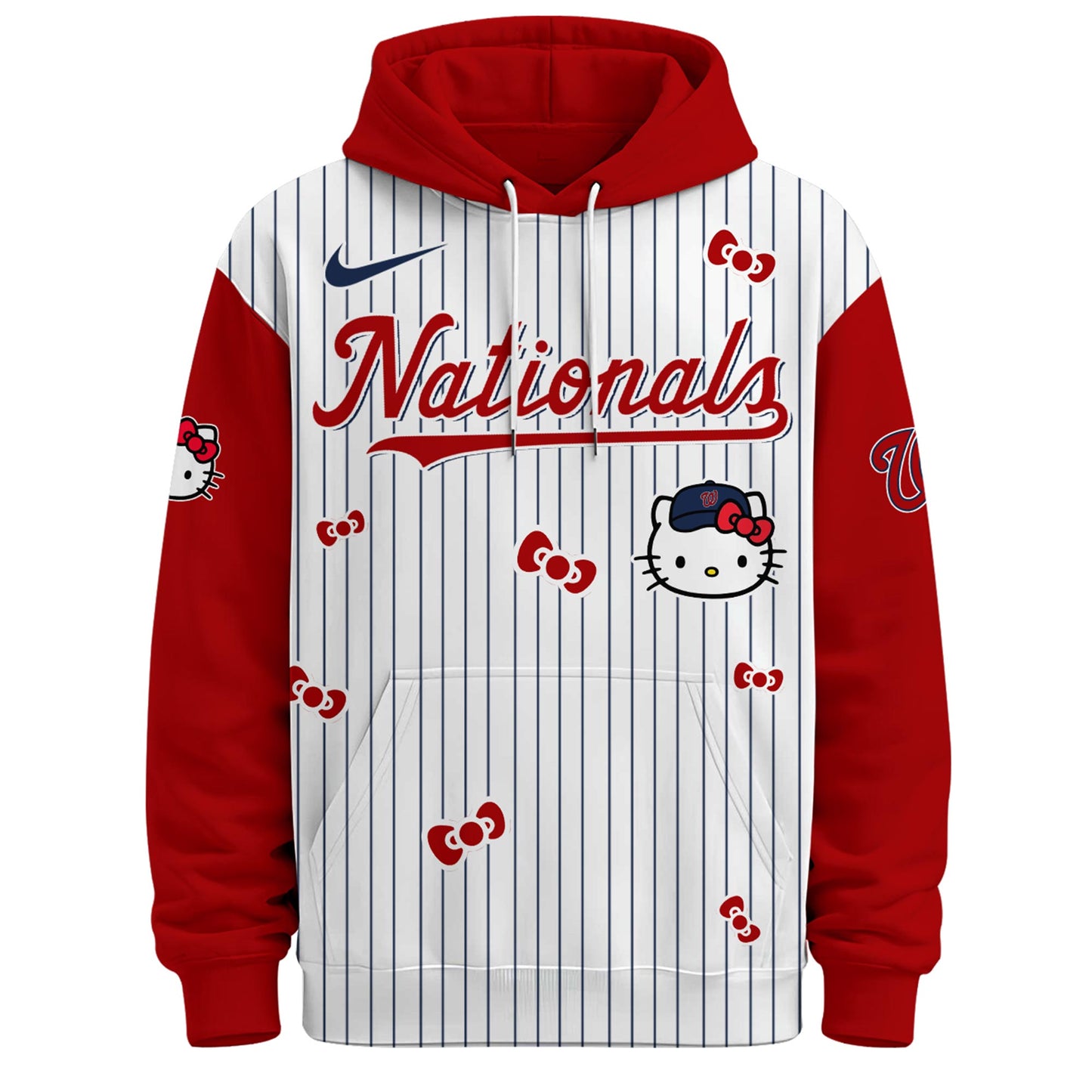 Washington Nationals - Hello Kitty Limited Editions Hoodie | DG24