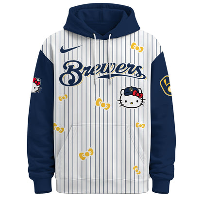Milwaukee Brewers - Hello Kitty Limited Editions Hoodie | DU91