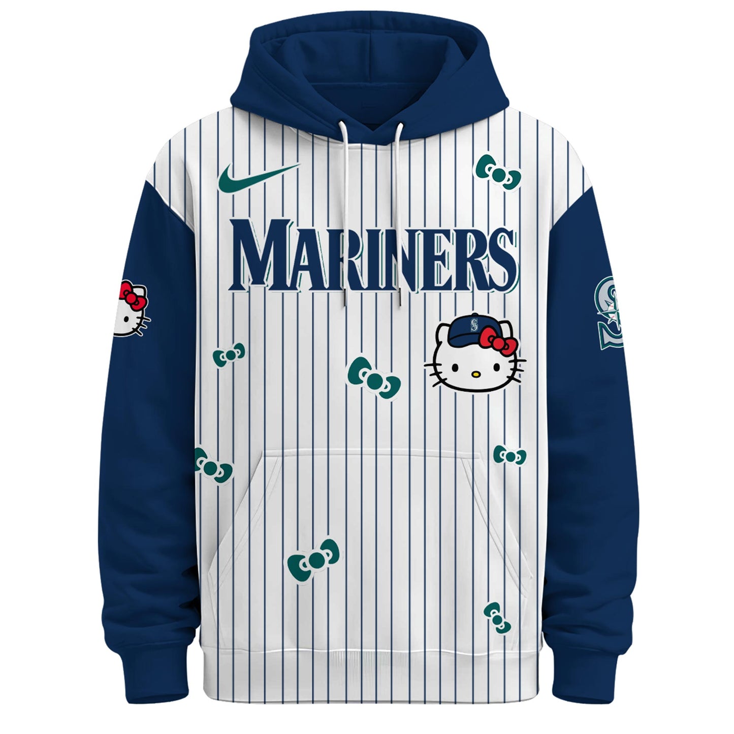 Seattle Mariners - Hello Kitty Limited Editions Hoodie | QR32