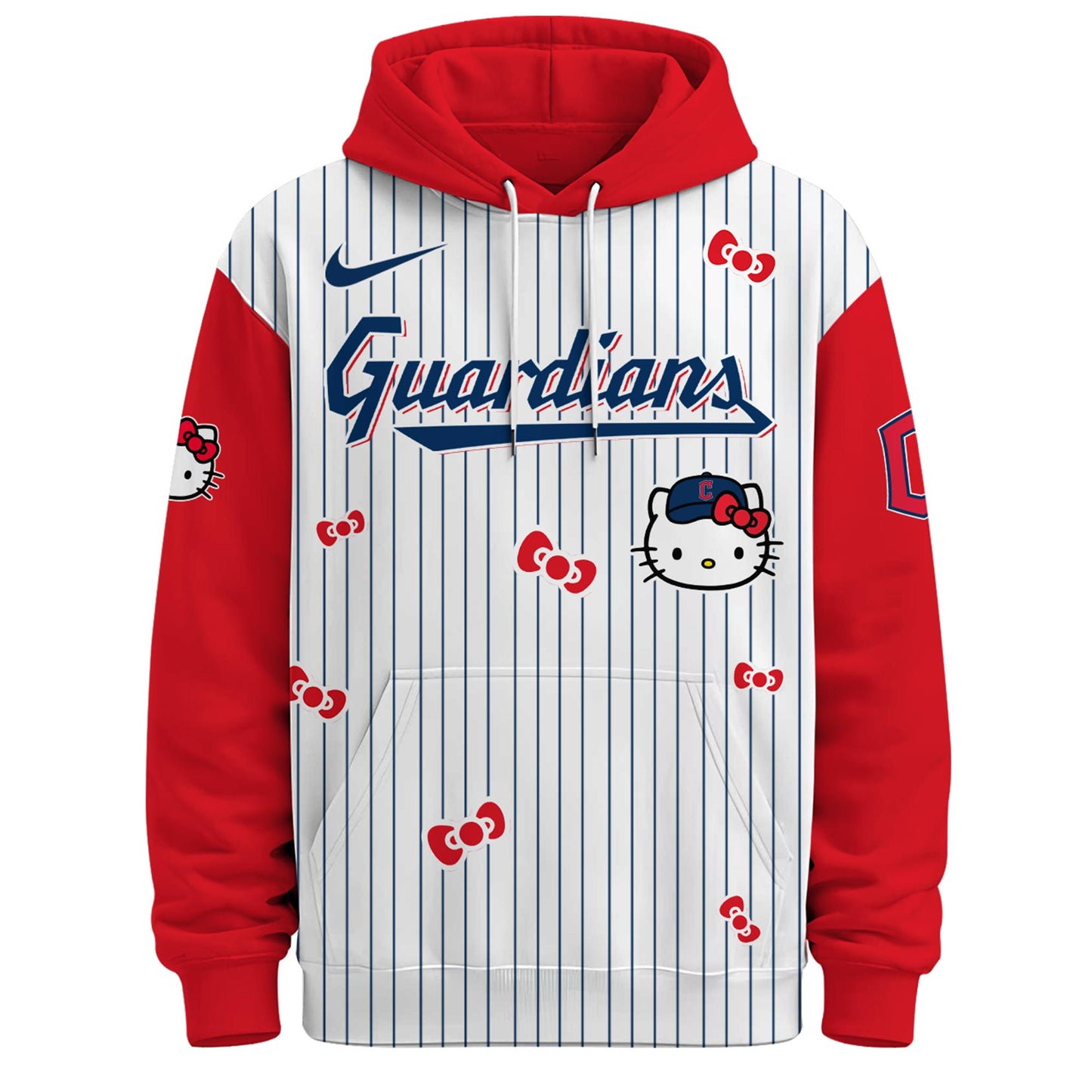 Cleveland Guardians - Hello Kitty Limited Editions Hoodie | OW93