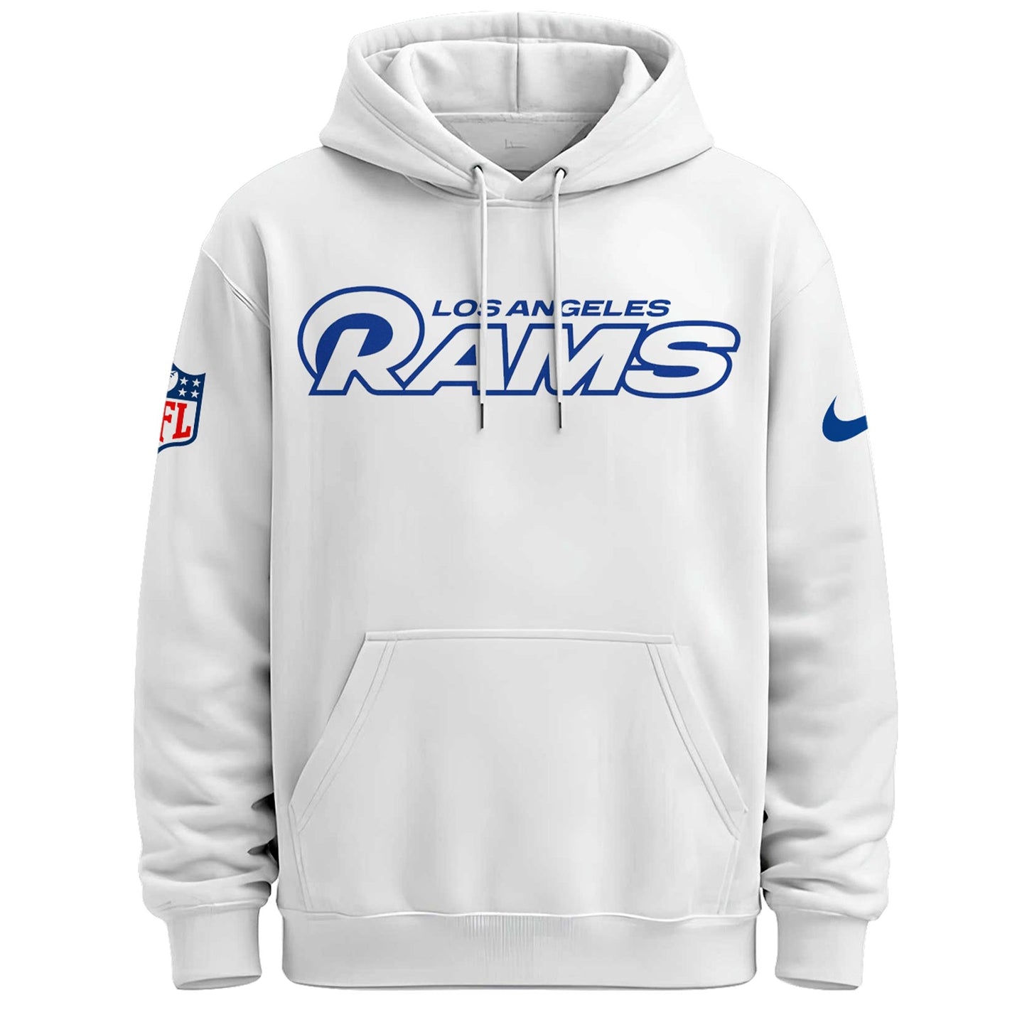 LAR Rams Classic Sol White Hoodie | MN72