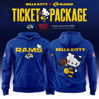 Los Angeles Rams x Hello Kitty Limited Edition Hoodie