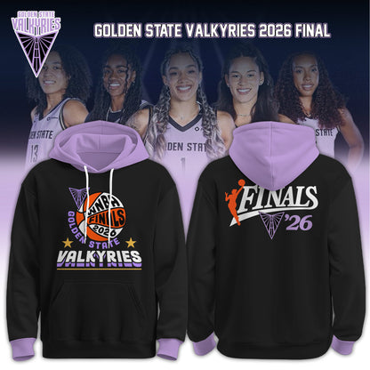 Valkyries 2026 WNBA Finals Hoodie Limited Edition Black 02