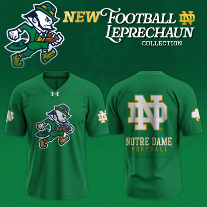 Notre Dame Fighting Irish Football Leprechaun Limited Editions Jersey