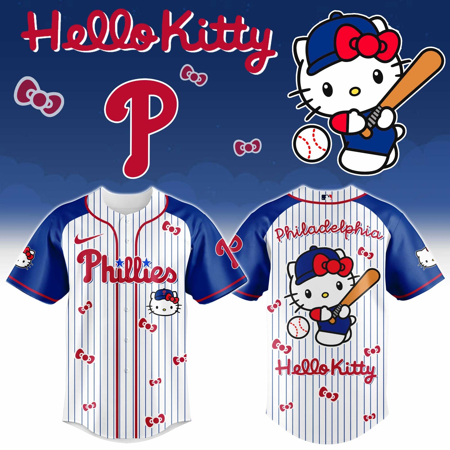 Philadelphia Phillies - Hello Kitty 2026 Limited Editions Jersey | KH64