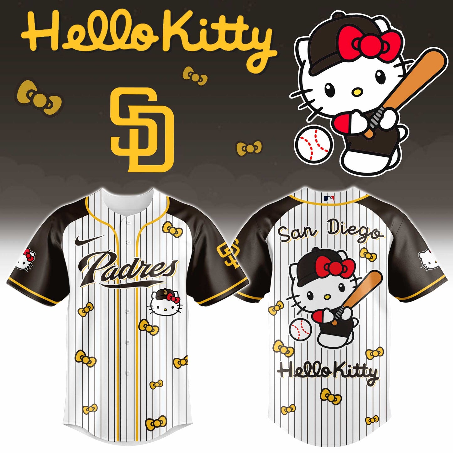 San Diego Padres - Hello Kitty 2026 Limited Editions Jersey | OL85