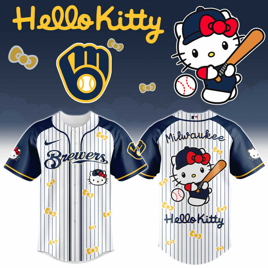 Milwaukee Brewers - Hello Kitty 2026 Limited Editions Jersey | JX60