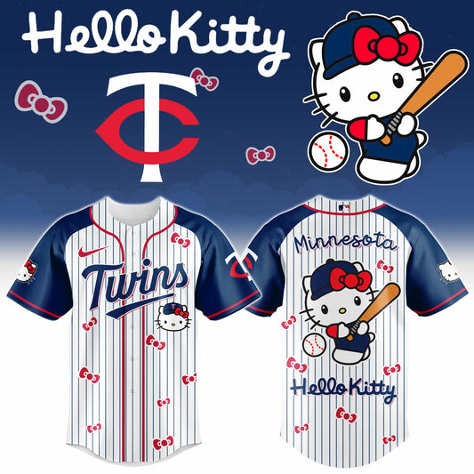 Minnesota Twins - Hello Kitty 2026 Limited Editions Jersey | KT54