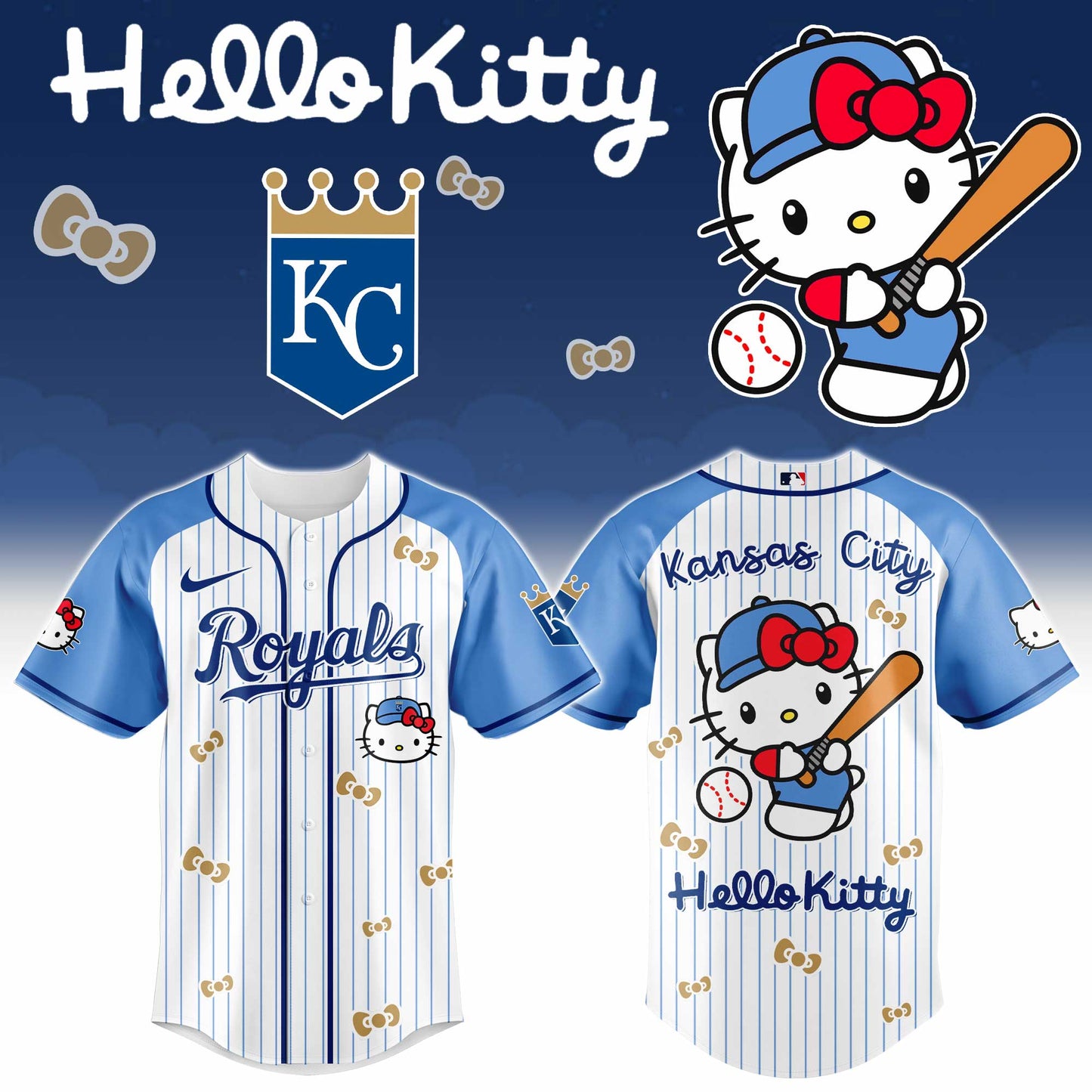 Kansas City Royals - Hello Kitty 2026 Limited Editions Jersey | MM52