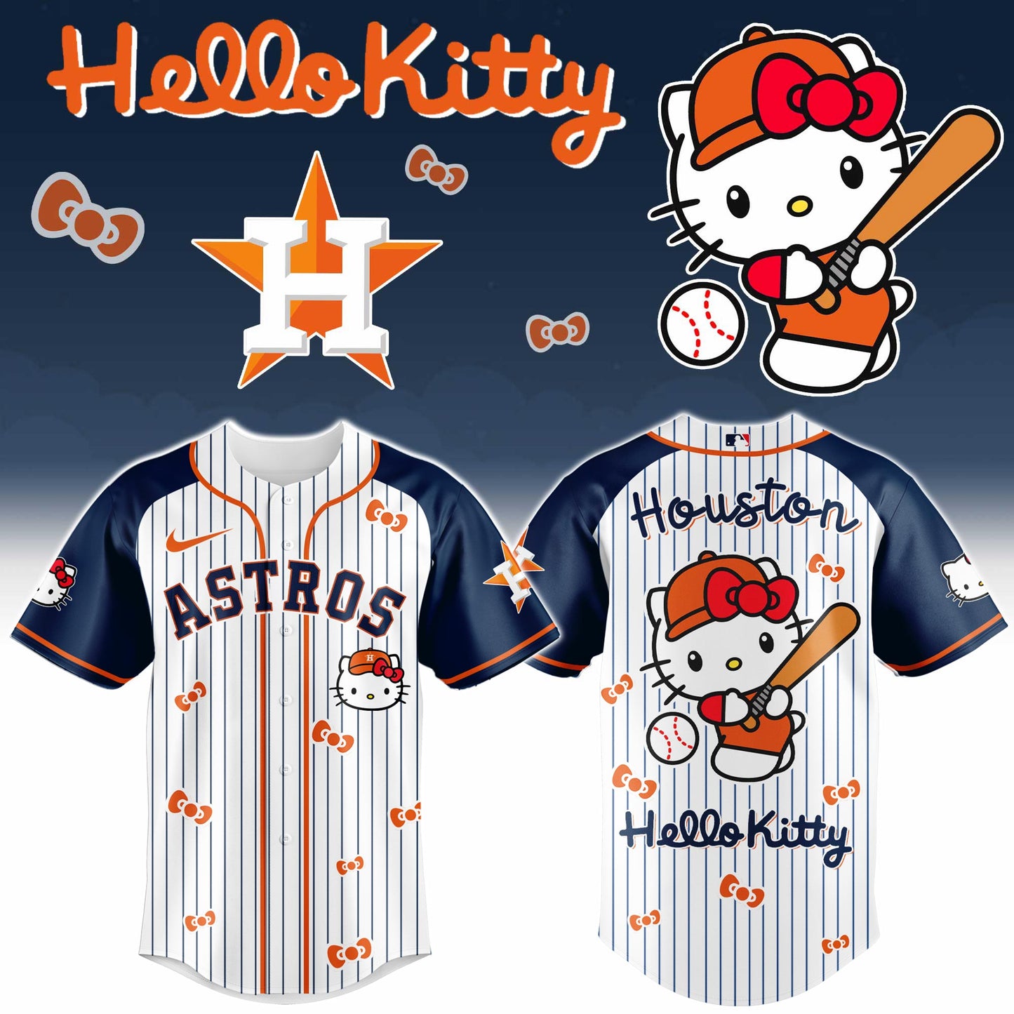 Houston Astros - Hello Kitty 2026 Limited Editions Jersey | JL61