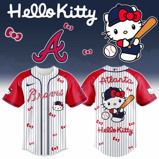Atlanta Braves - Hello Kitty 2026 Limited Editions Jersey | EF13