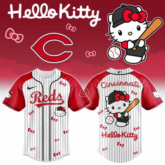 Cincinnati Reds - Hello Kitty 2026 Limited Editions Jersey | ZH29