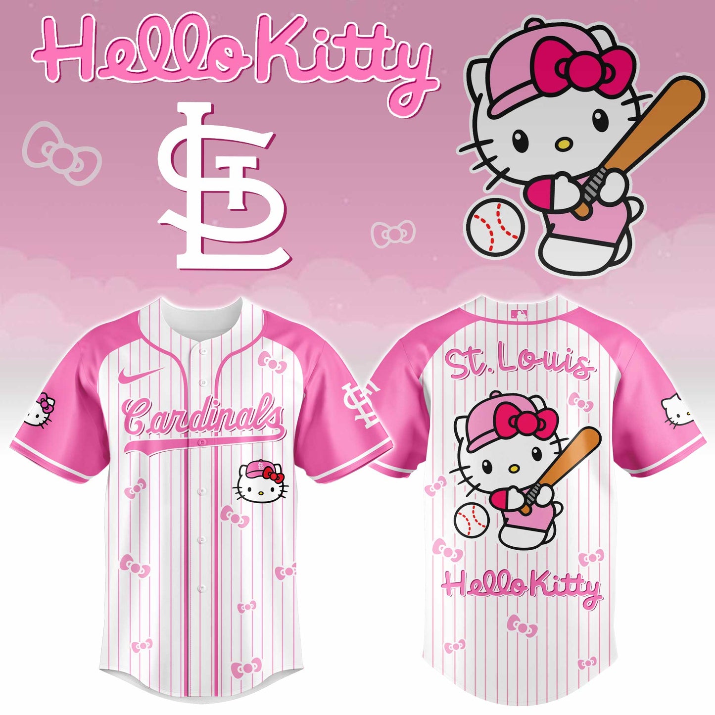 St. Louis Cardinals - Hello Kitty 2026 Limited Editions Jersey Ver 2 | EQ16