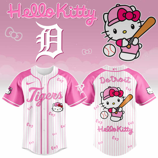 Detroit Tigers - Hello Kitty 2026 Limited Editions Jersey Ver 2 | QL43