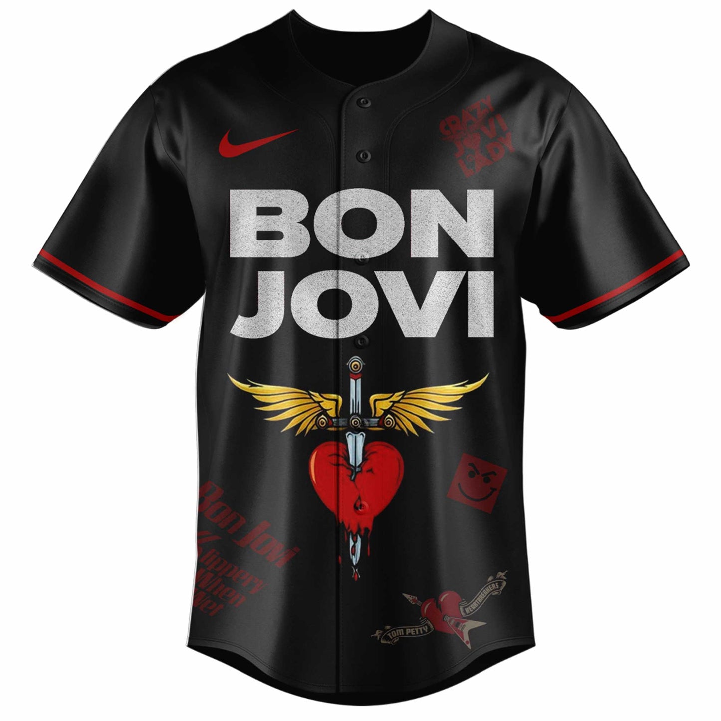Bon Jovi The Forever Tour Limited Edition Jersey Fan Apparel