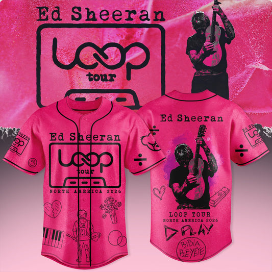 Ed Sheeran - Loop Tour NA 2026 Exclusive Baseball Jersey | FD60