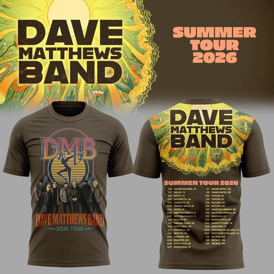 Limited Edition DMB 2026 Tour Shirt | ZZ49