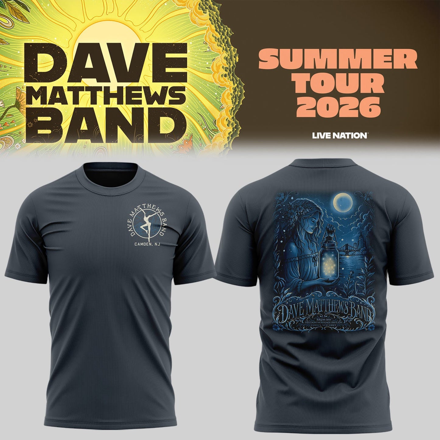Limited Edition Summer Tour 2026 At Camden,NJ Shirt | OK65